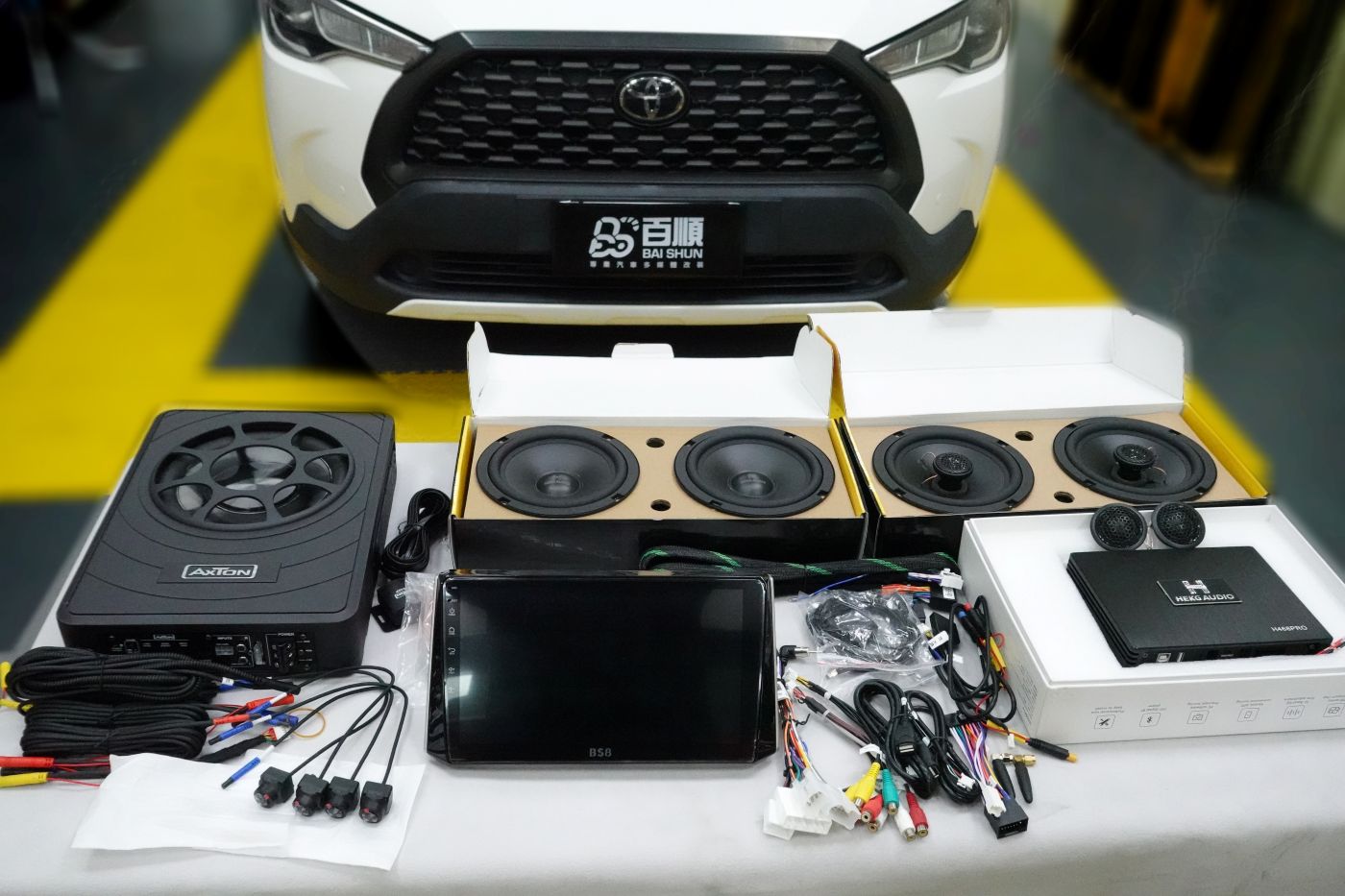 台南汽車影音改裝 百順施工案例